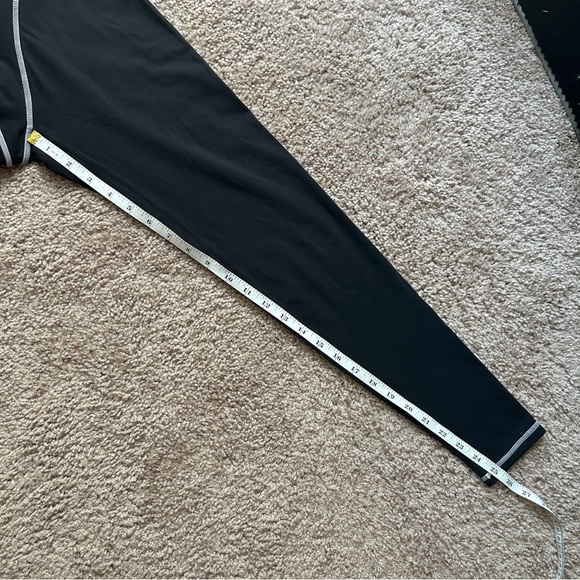 BuffBunny Onyx Black White Contrast Samba High-Waisted Leggings Size Small - Picture 9 of 11